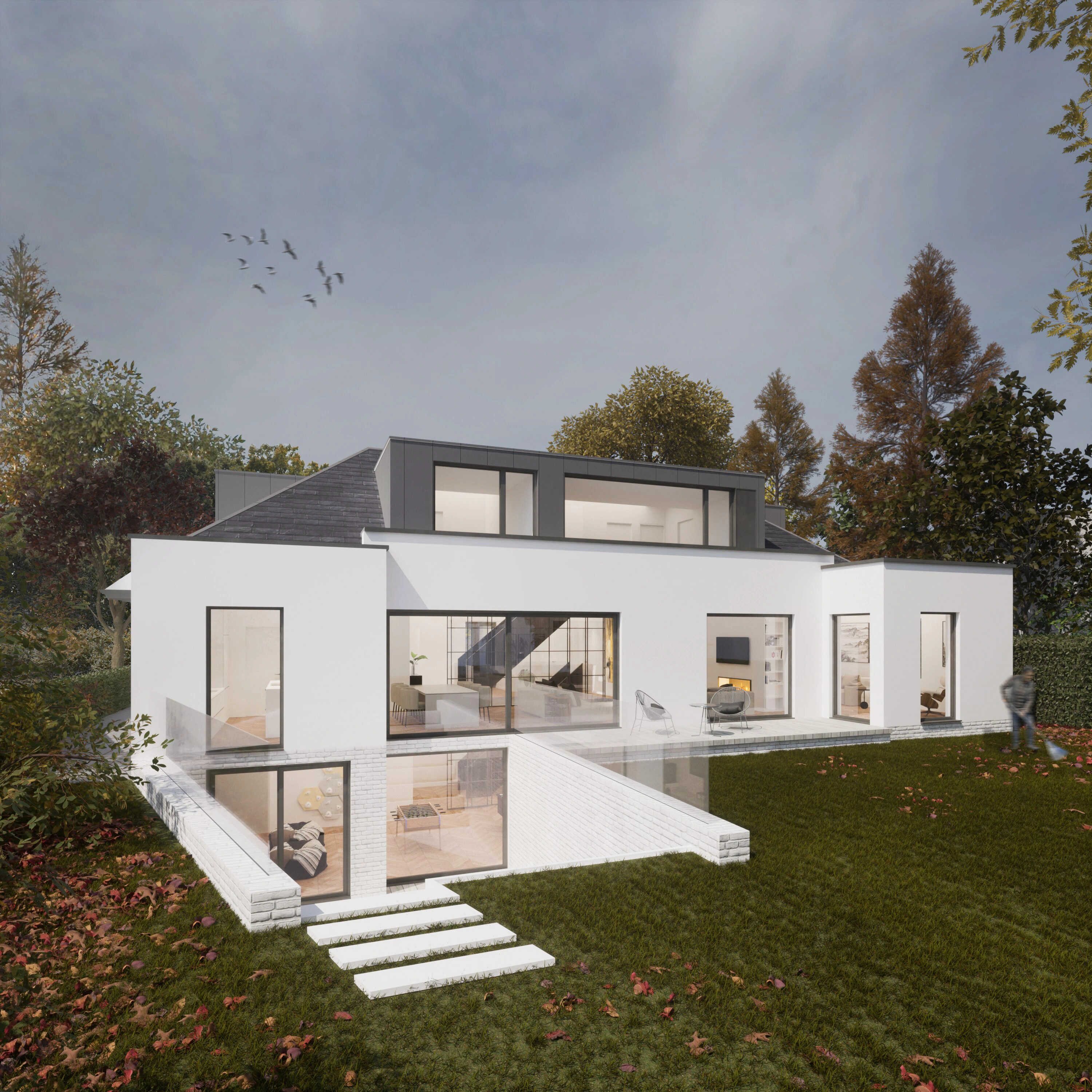 Planning Permission Secured – Substantial House Remodelling & Extension Glasgow Southside Conservation Area